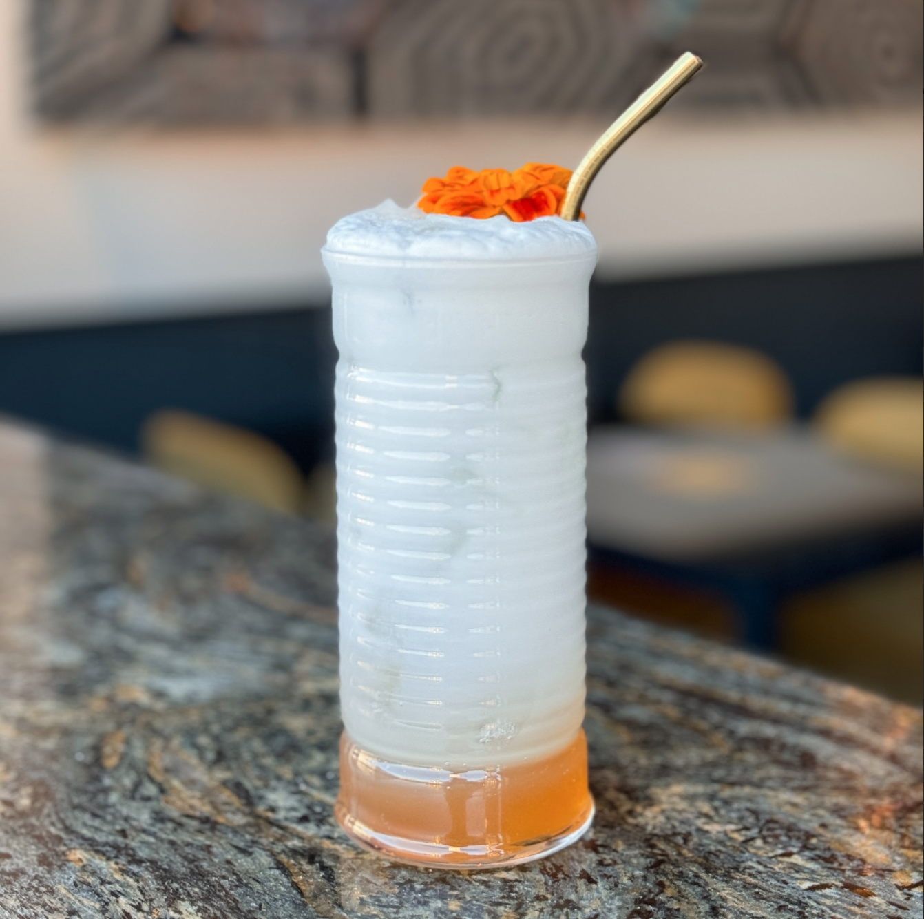 The Snowfairy potion drink available at Honey Elixir Bar